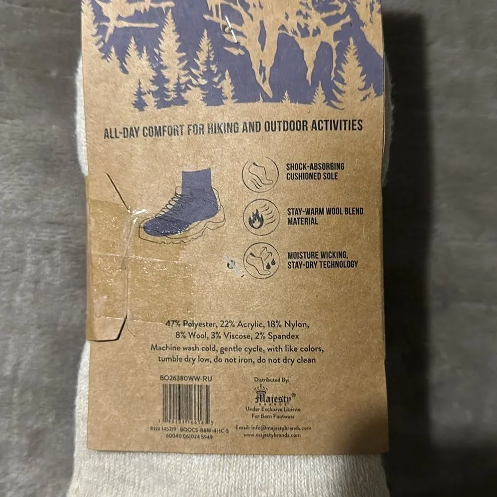 BORN Earth Tones Ivory Brown White US W 4-10 Super Soft Quarter Socks Pack of 4